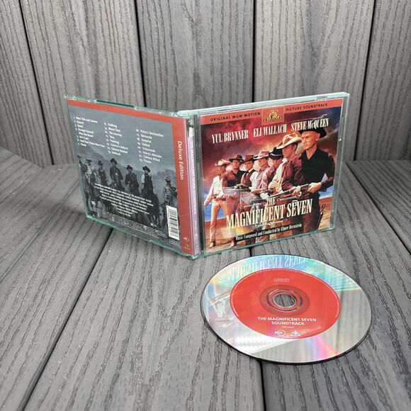 Elmer Bernstein - The Magnificent Seven - Deluxe Edition Soundtrack HDCD Ryko - Picture 1 of 8